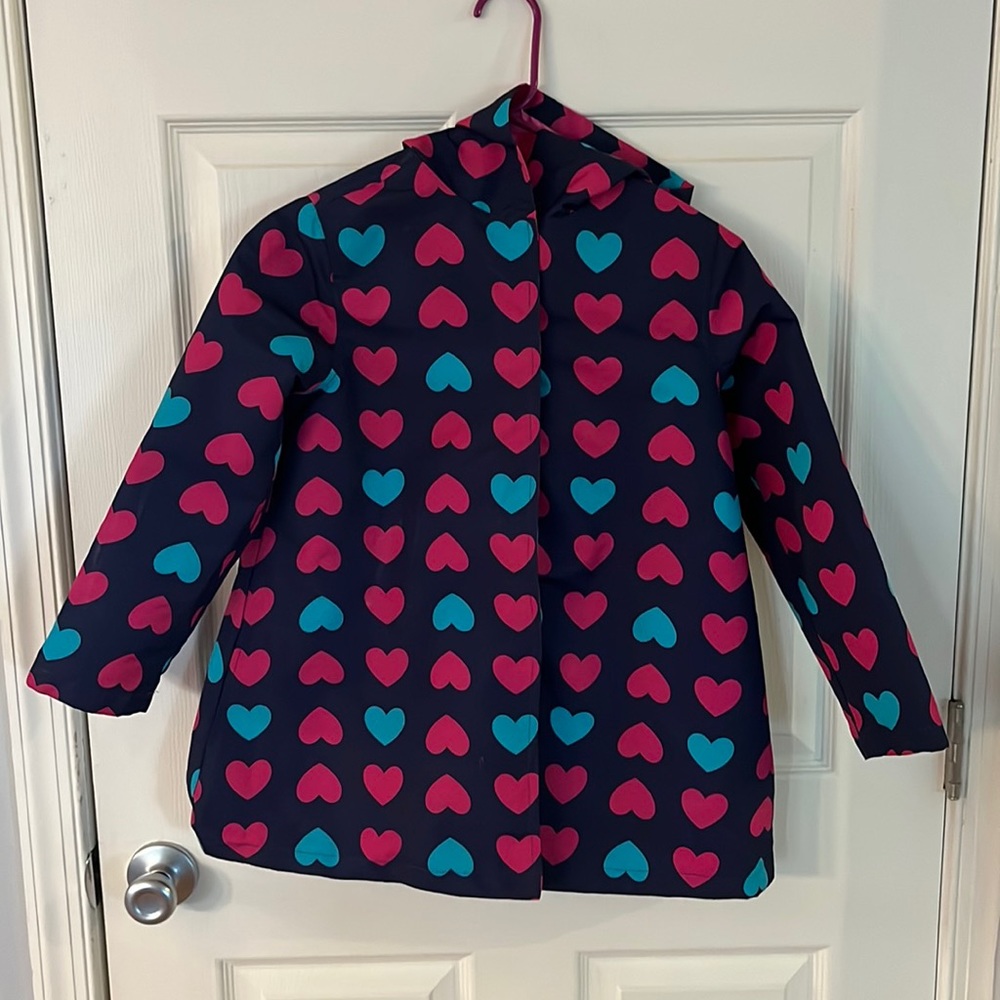 Gymboree rain jacket with hood